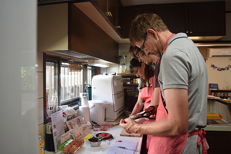 Japanese cooking class